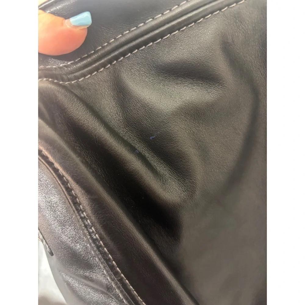 Coach Black Soft Leather Hobo Bag Shoulder Handbag L0920-F14707 Y2K